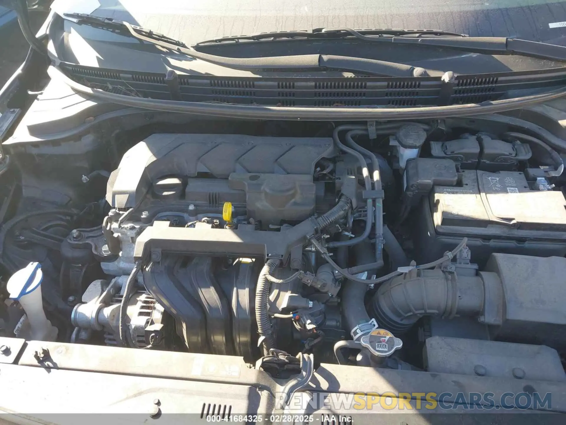 10 Photograph of a damaged car 3KPA25AD8NE443590 KIA RIO 5-DOOR 2022