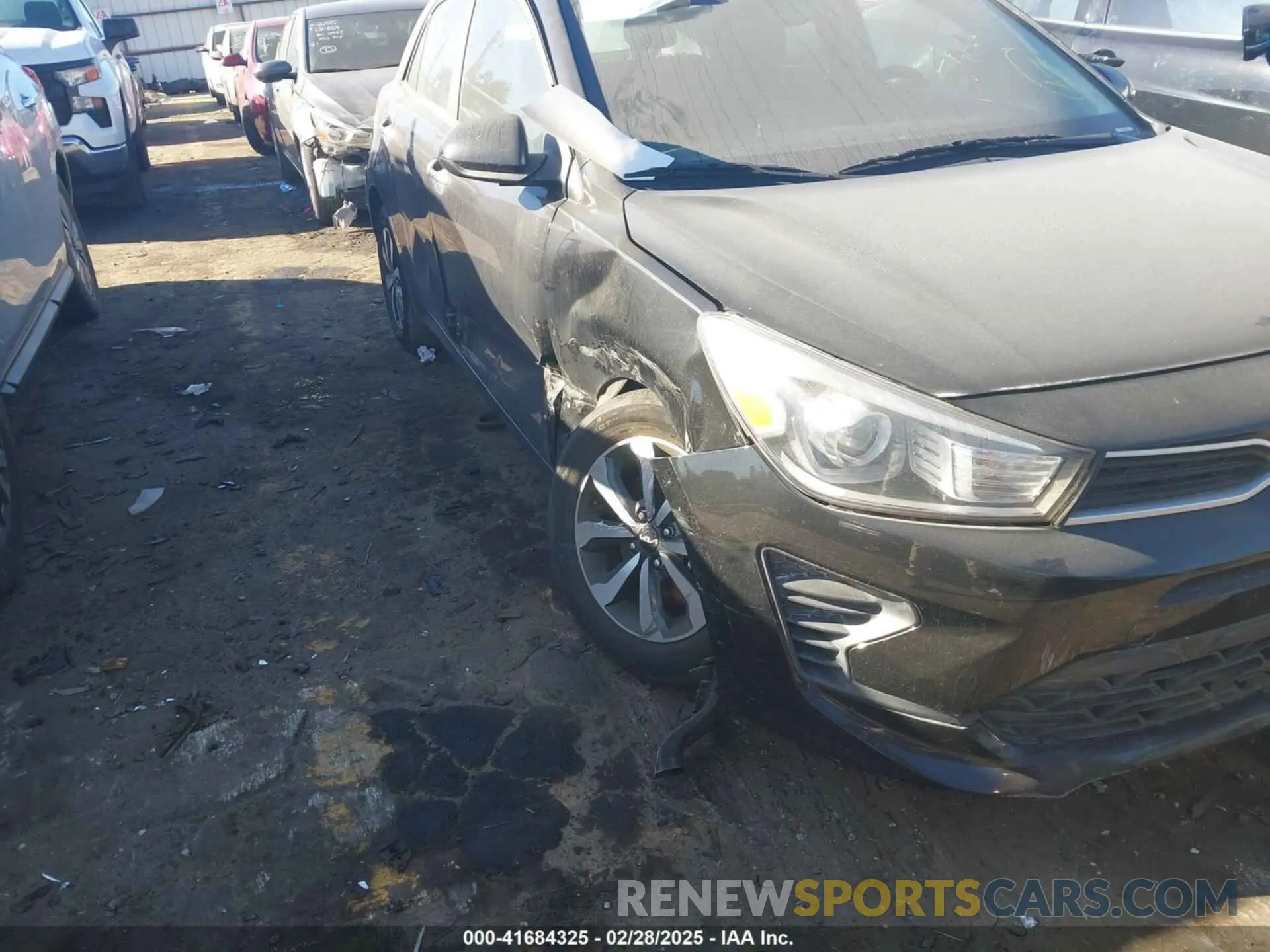 17 Photograph of a damaged car 3KPA25AD8NE443590 KIA RIO 5-DOOR 2022