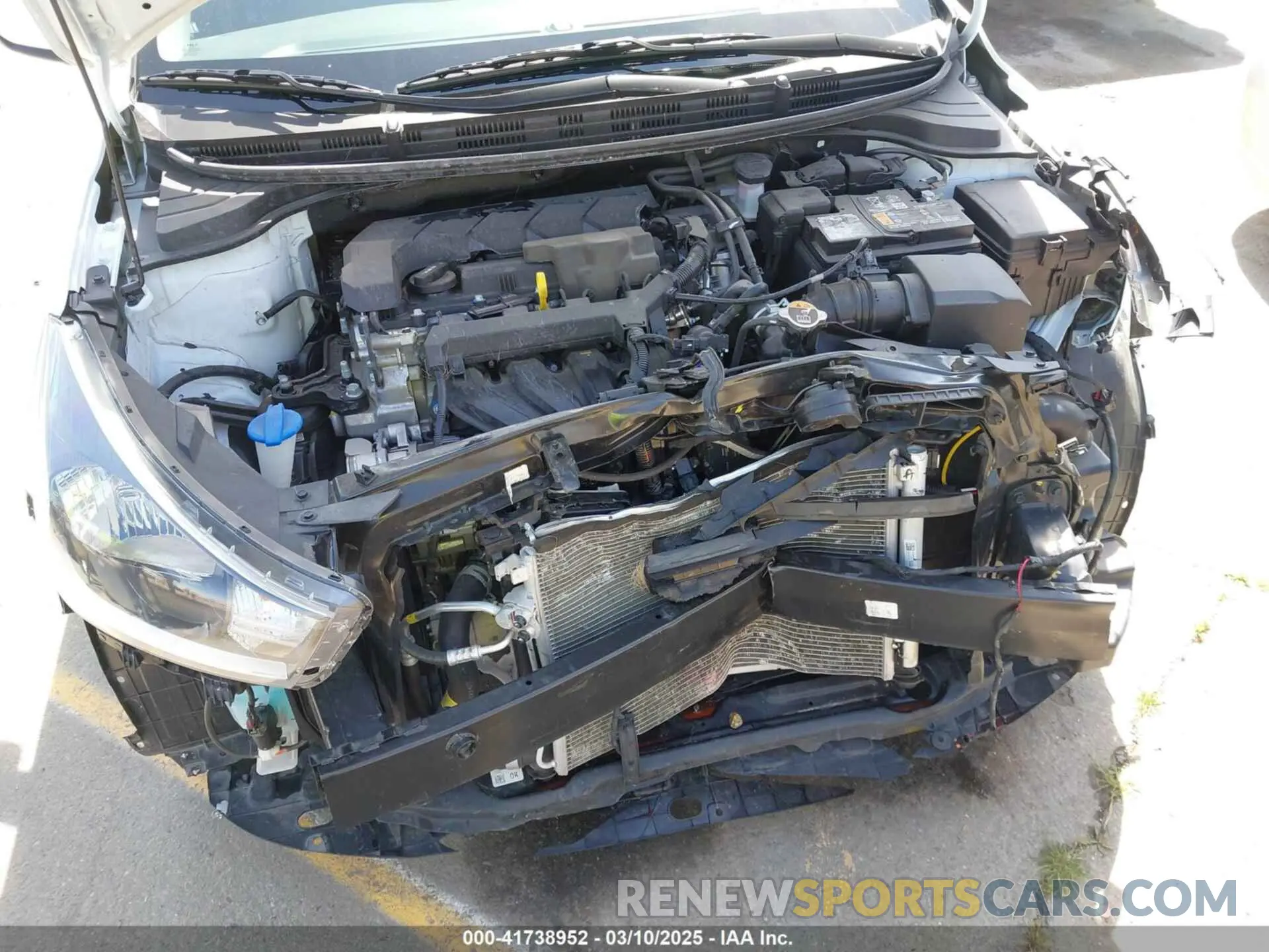 10 Photograph of a damaged car 3KPA25AD0PE629868 KIA RIO 5-DOOR 2023