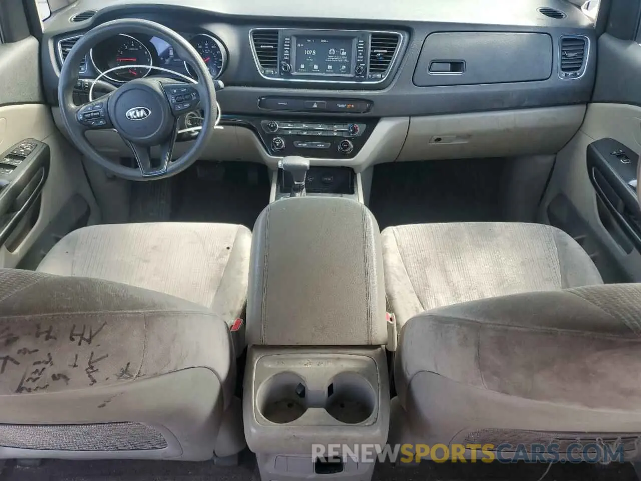 8 Photograph of a damaged car KNDMA5C11K6522328 KIA SEDONA 2019