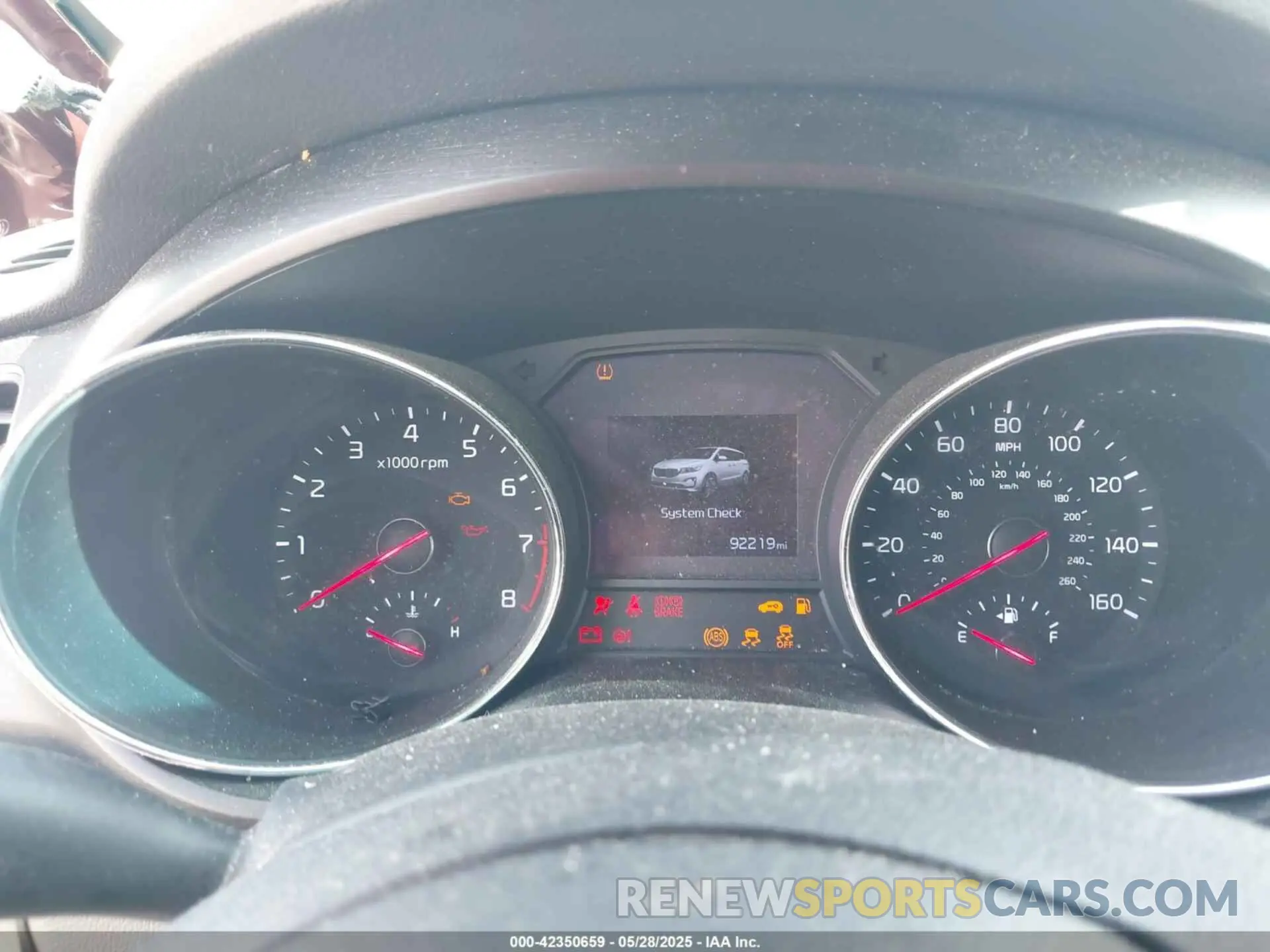 7 Photograph of a damaged car KNDMB5C12K6505504 KIA SEDONA 2019