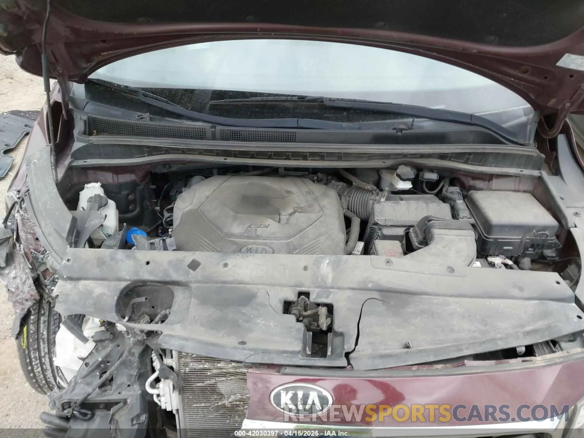 10 Photograph of a damaged car KNDMB5C12K6537496 KIA SEDONA 2019