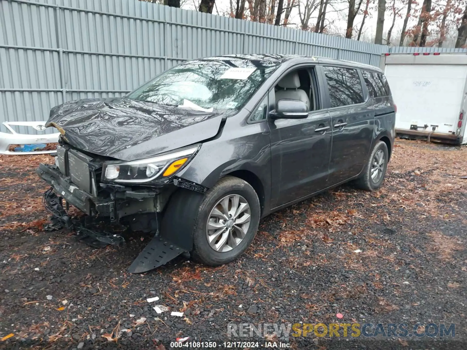 2 Photograph of a damaged car KNDMB5C10M6673807 KIA SEDONA 2021