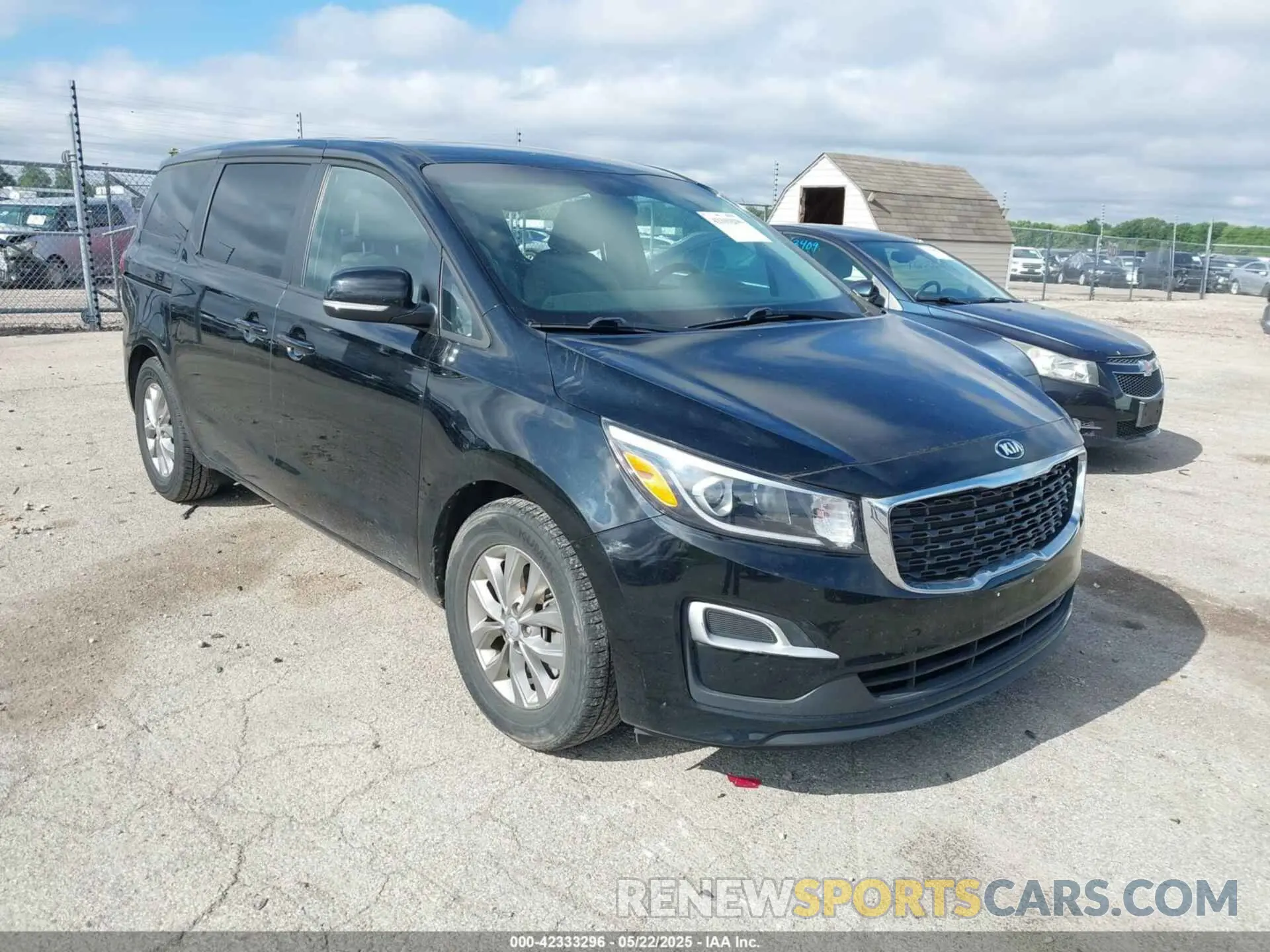 1 Photograph of a damaged car KNDMB5C13M6669508 KIA SEDONA 2021