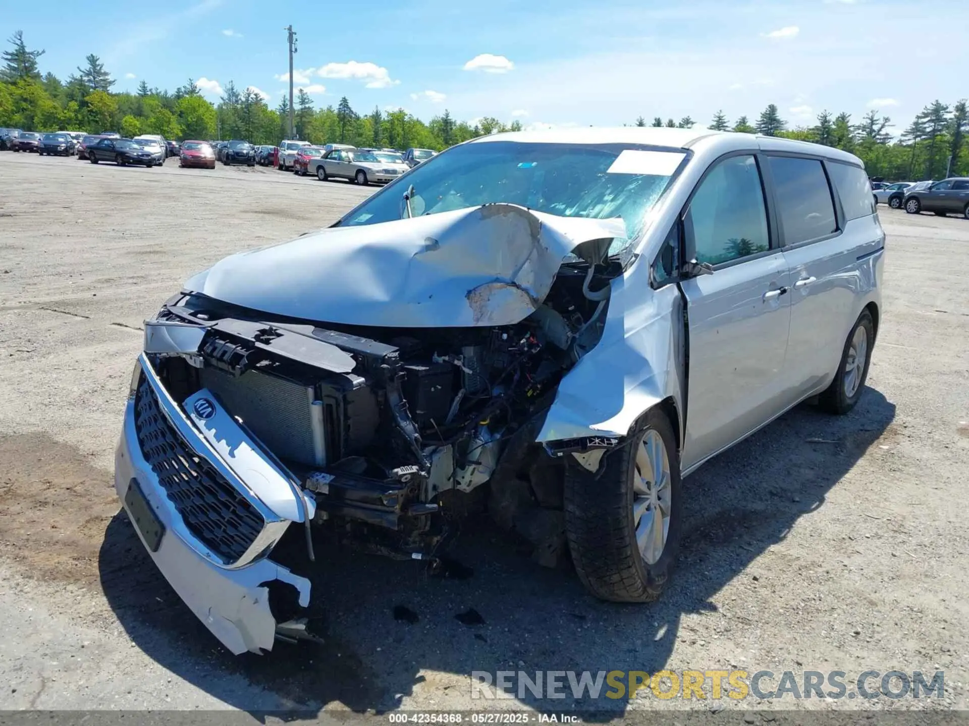 6 Photograph of a damaged car KNDMB5C15M6675164 KIA SEDONA 2021