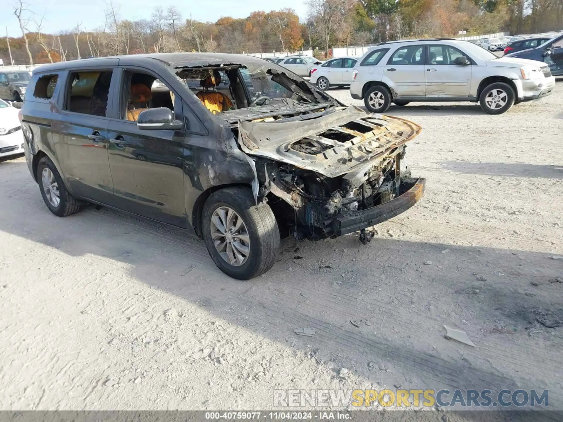 1 Photograph of a damaged car KNDMB5C1XM6673667 KIA SEDONA 2021