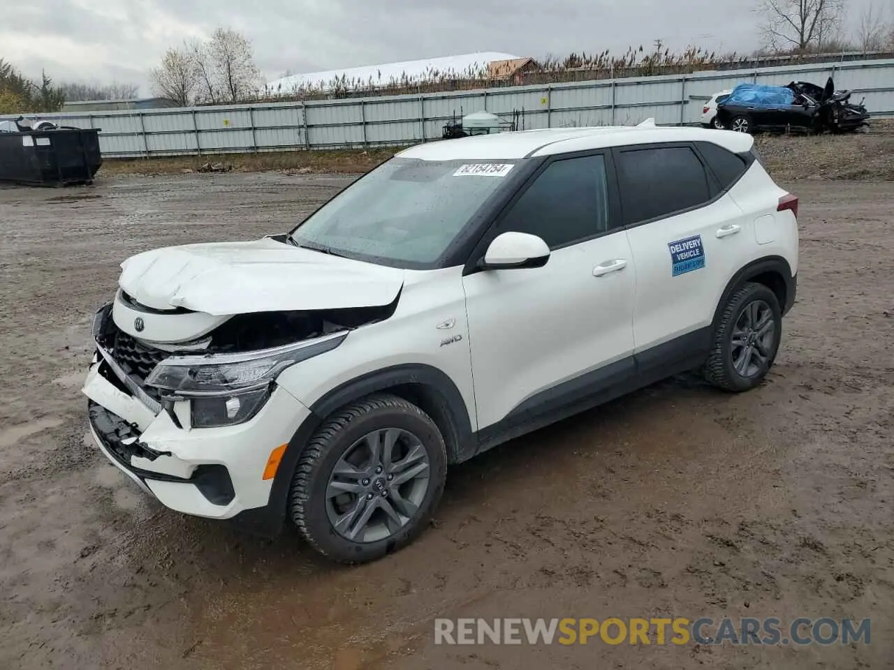 1 Photograph of a damaged car KNDEPCAA1M7173453 KIA SELTOS 2021
