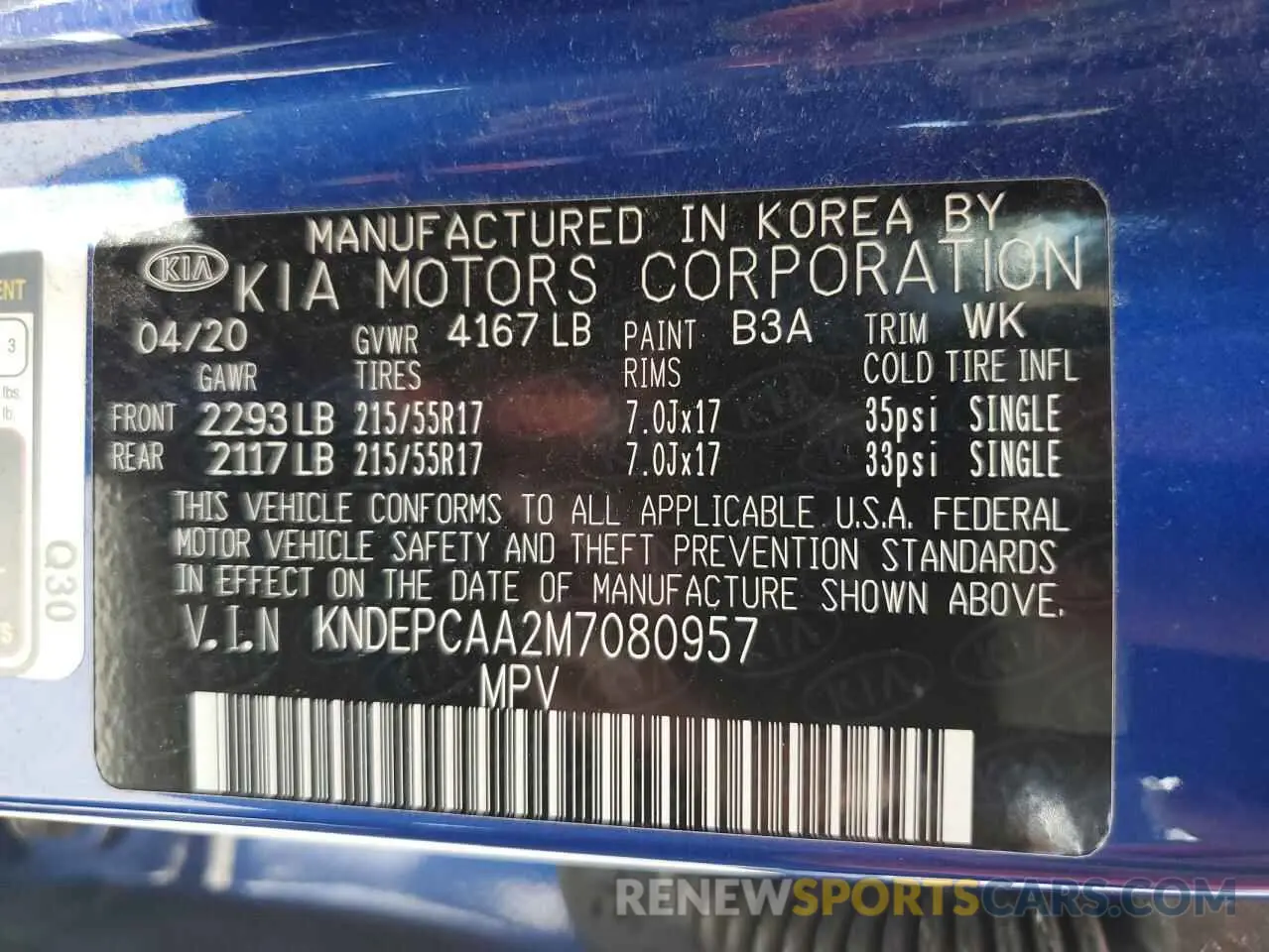 12 Photograph of a damaged car KNDEPCAA2M7080957 KIA SELTOS 2021