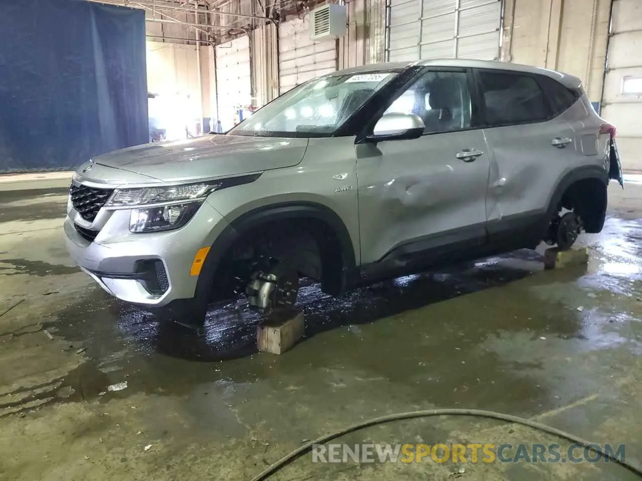 1 Photograph of a damaged car KNDEPCAA2M7180279 KIA SELTOS 2021