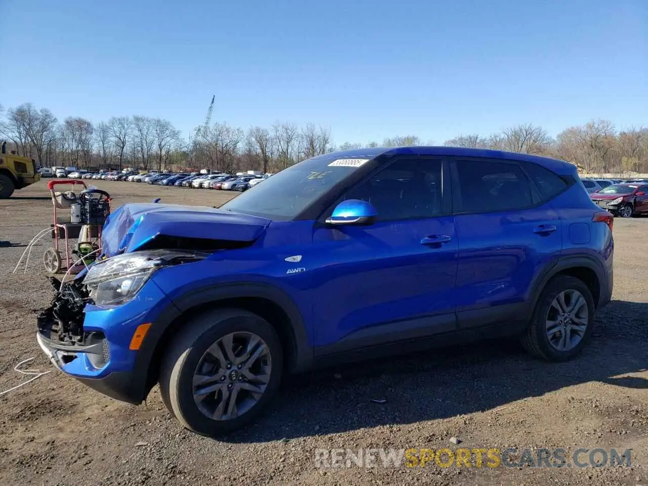1 Photograph of a damaged car KNDEPCAA3M7191453 KIA SELTOS 2021