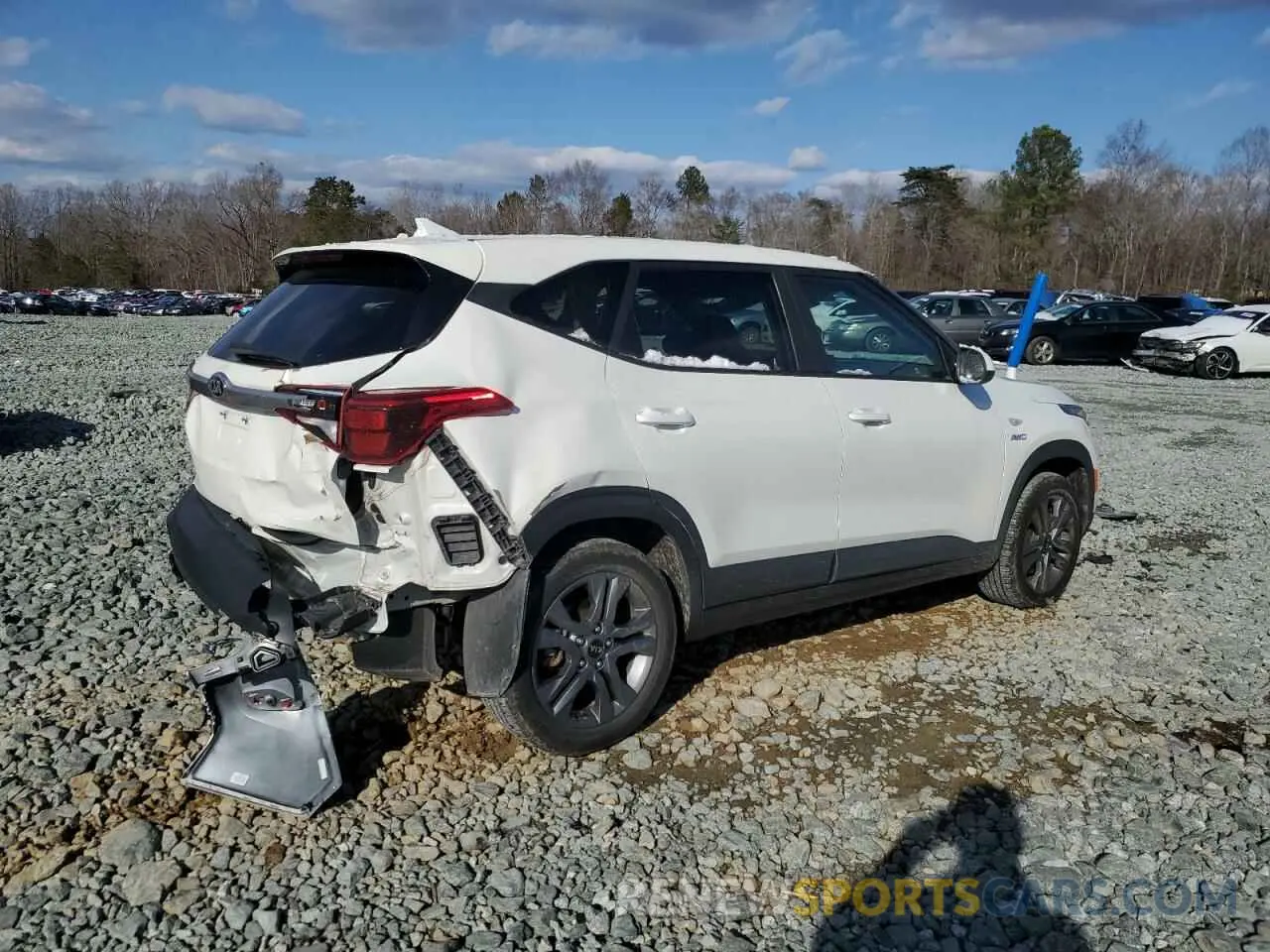 3 Photograph of a damaged car KNDEPCAA4M7045353 KIA SELTOS 2021