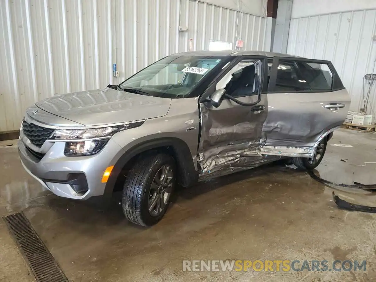 1 Photograph of a damaged car KNDEPCAA4M7213217 KIA SELTOS 2021