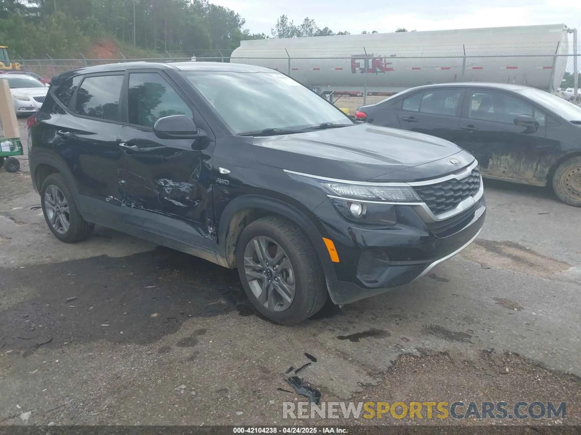 1 Photograph of a damaged car KNDEPCAA5M7162567 KIA SELTOS 2021