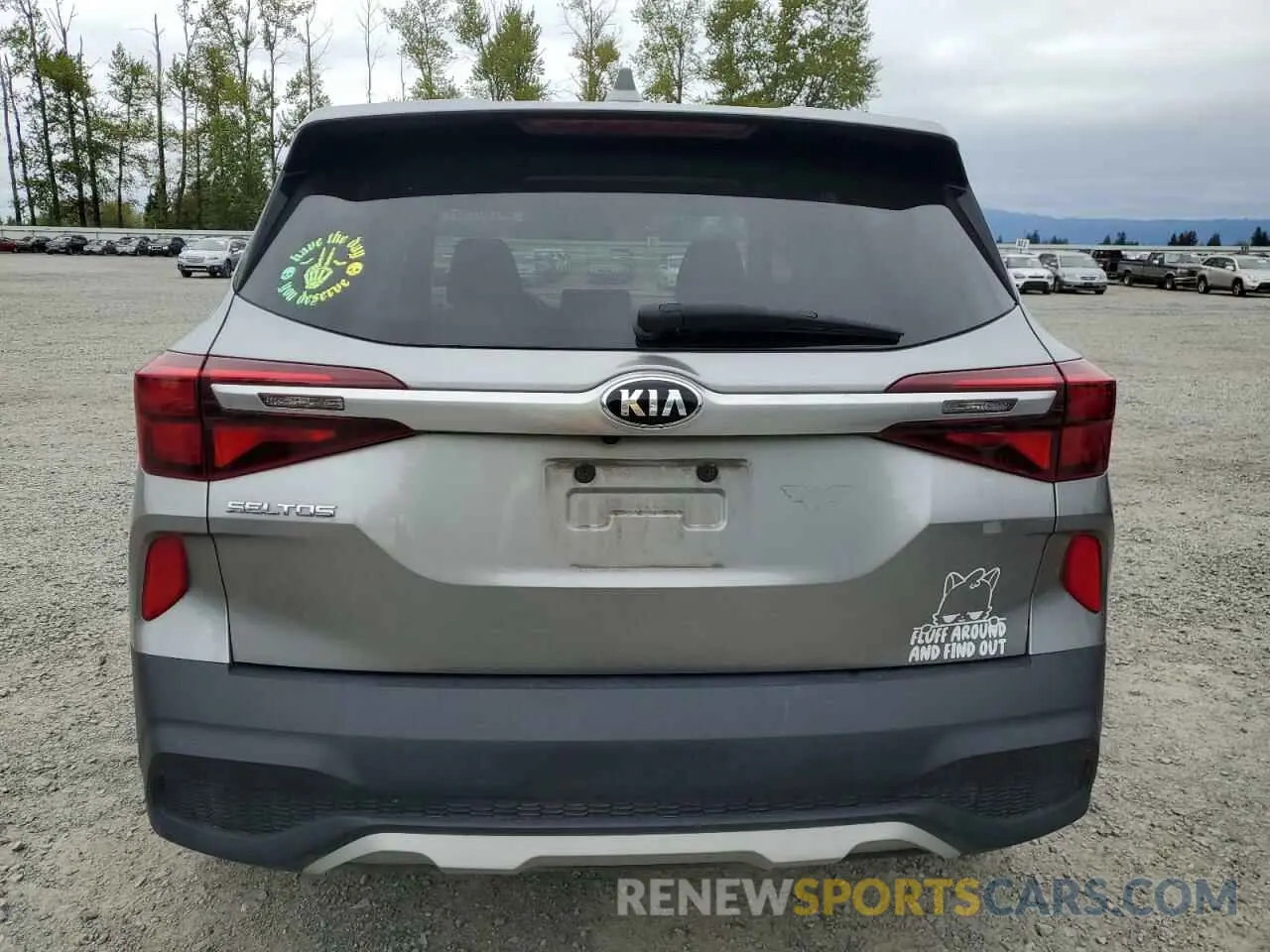 6 Photograph of a damaged car KNDEPCAA7M7046223 KIA SELTOS 2021