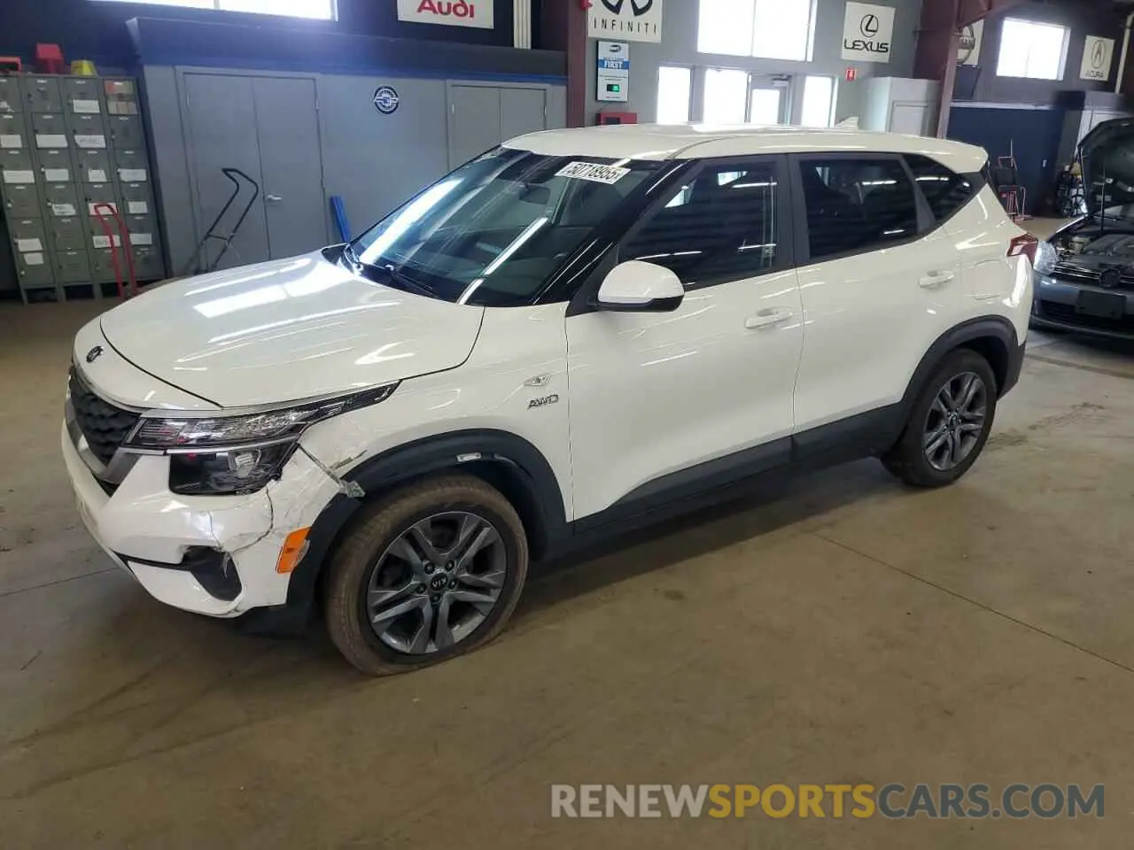 1 Photograph of a damaged car KNDEPCAA7M7062275 KIA SELTOS 2021