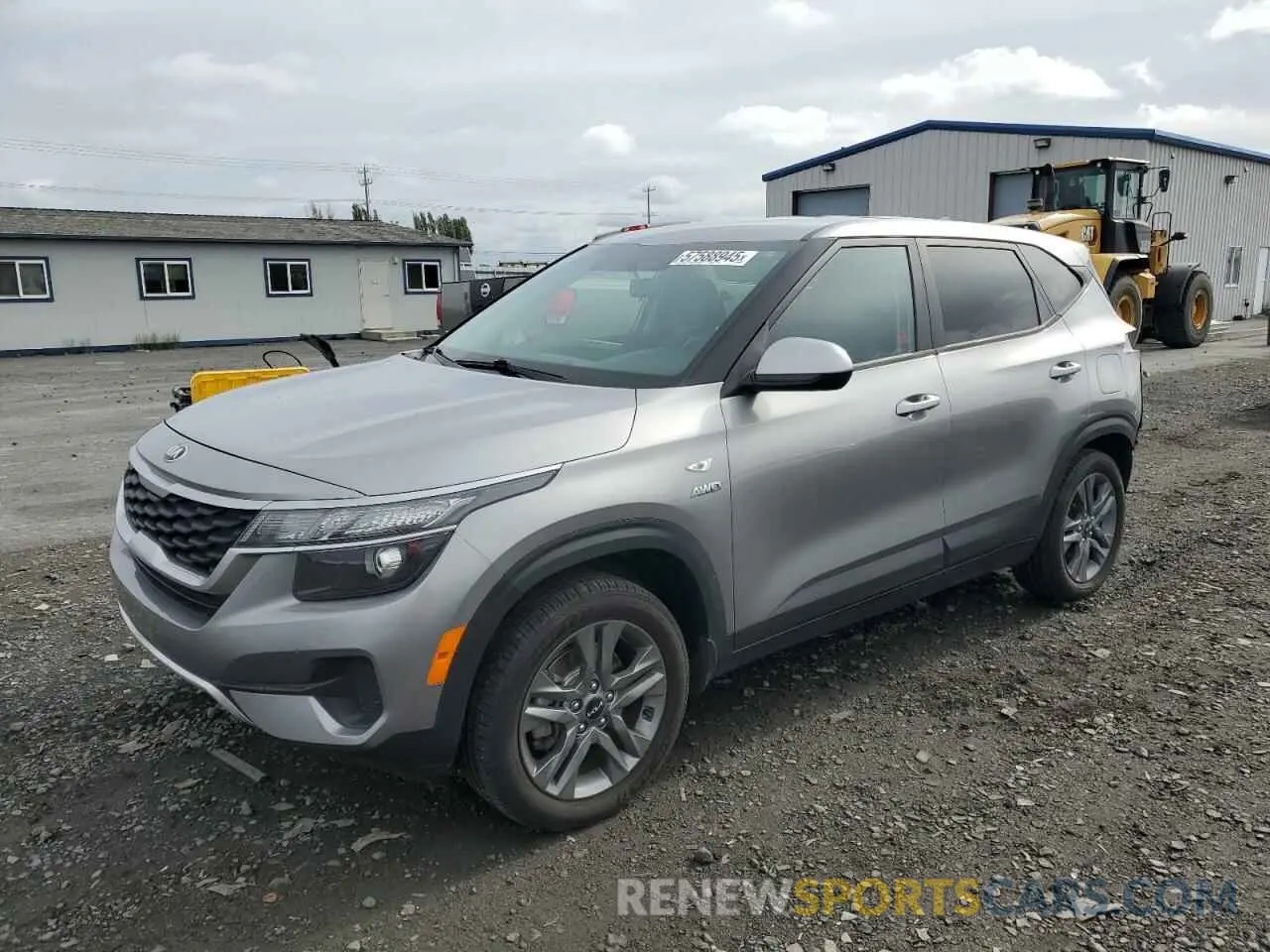 1 Photograph of a damaged car KNDEPCAAXM7048970 KIA SELTOS 2021