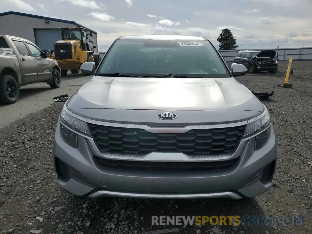 5 Photograph of a damaged car KNDEPCAAXM7048970 KIA SELTOS 2021