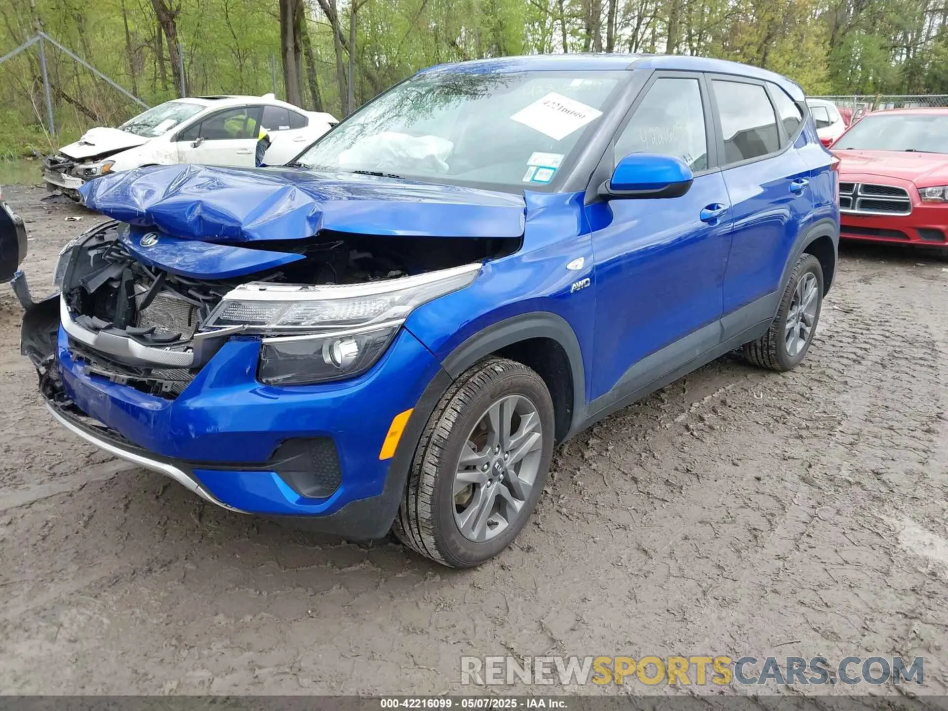 2 Photograph of a damaged car KNDEPCAAXM7180496 KIA SELTOS 2021