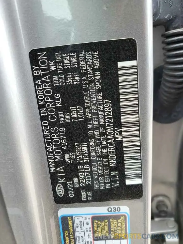13 Photograph of a damaged car KNDERCAA0M7212897 KIA SELTOS 2021