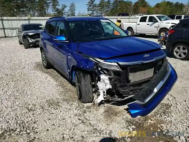 14 Photograph of a damaged car KNDERCAA1M7194684 KIA SELTOS 2021