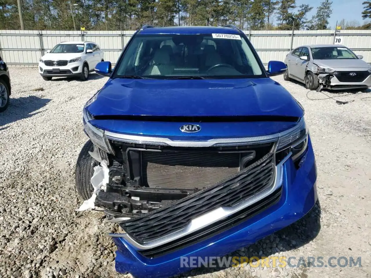 5 Photograph of a damaged car KNDERCAA1M7194684 KIA SELTOS 2021