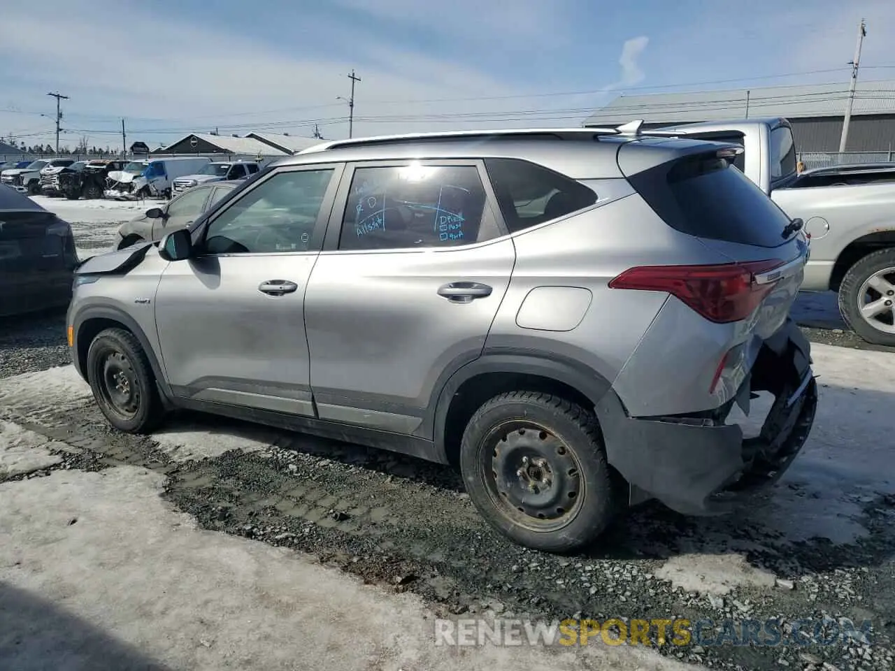 2 Photograph of a damaged car KNDERCAA3M7099267 KIA SELTOS 2021