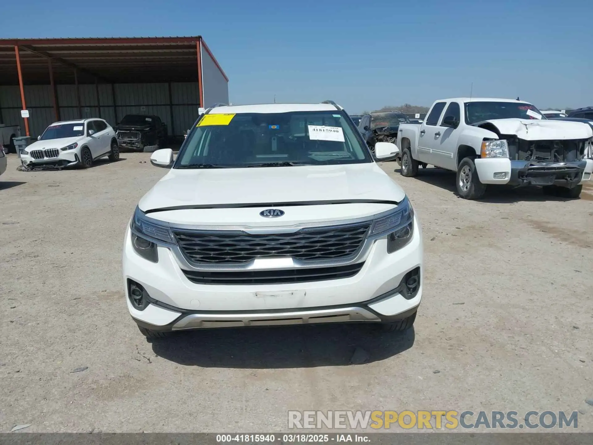 13 Photograph of a damaged car KNDERCAA4M7165986 KIA SELTOS 2021