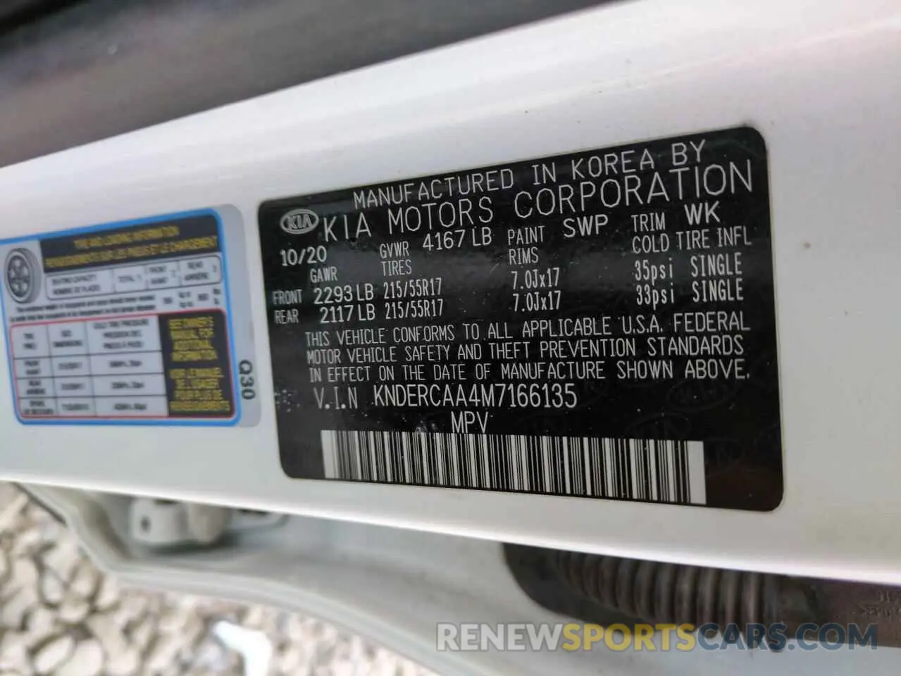 12 Photograph of a damaged car KNDERCAA4M7166135 KIA SELTOS 2021