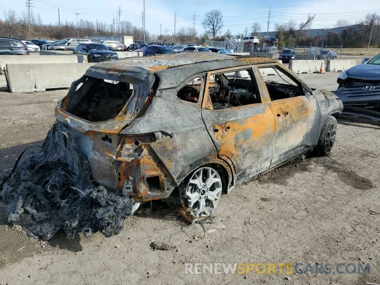 3 Photograph of a damaged car KNDERCAA4M7213387 KIA SELTOS 2021