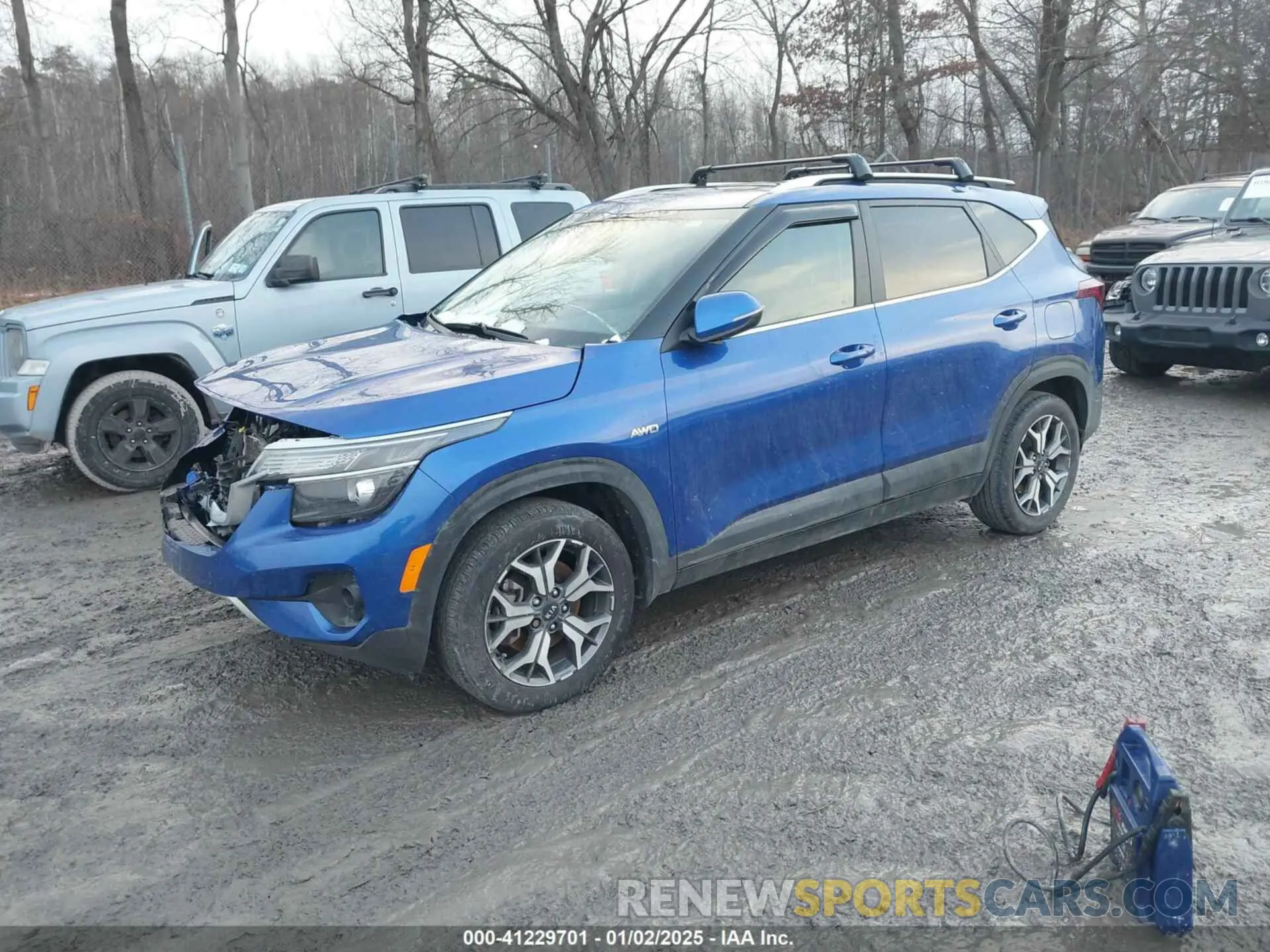 2 Photograph of a damaged car KNDERCAA6M7104087 KIA SELTOS 2021