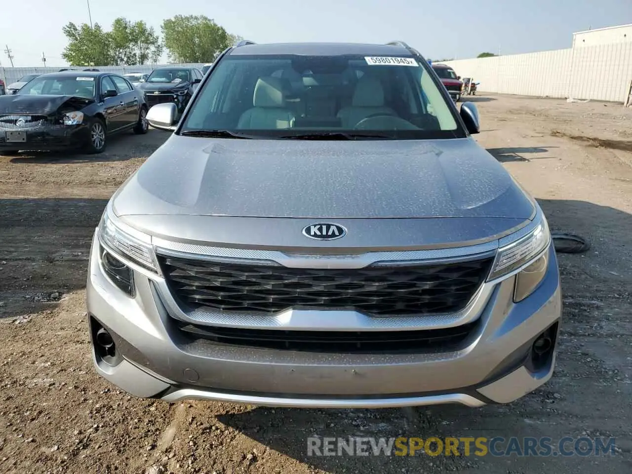 5 Photograph of a damaged car KNDERCAA7M7122680 KIA SELTOS 2021