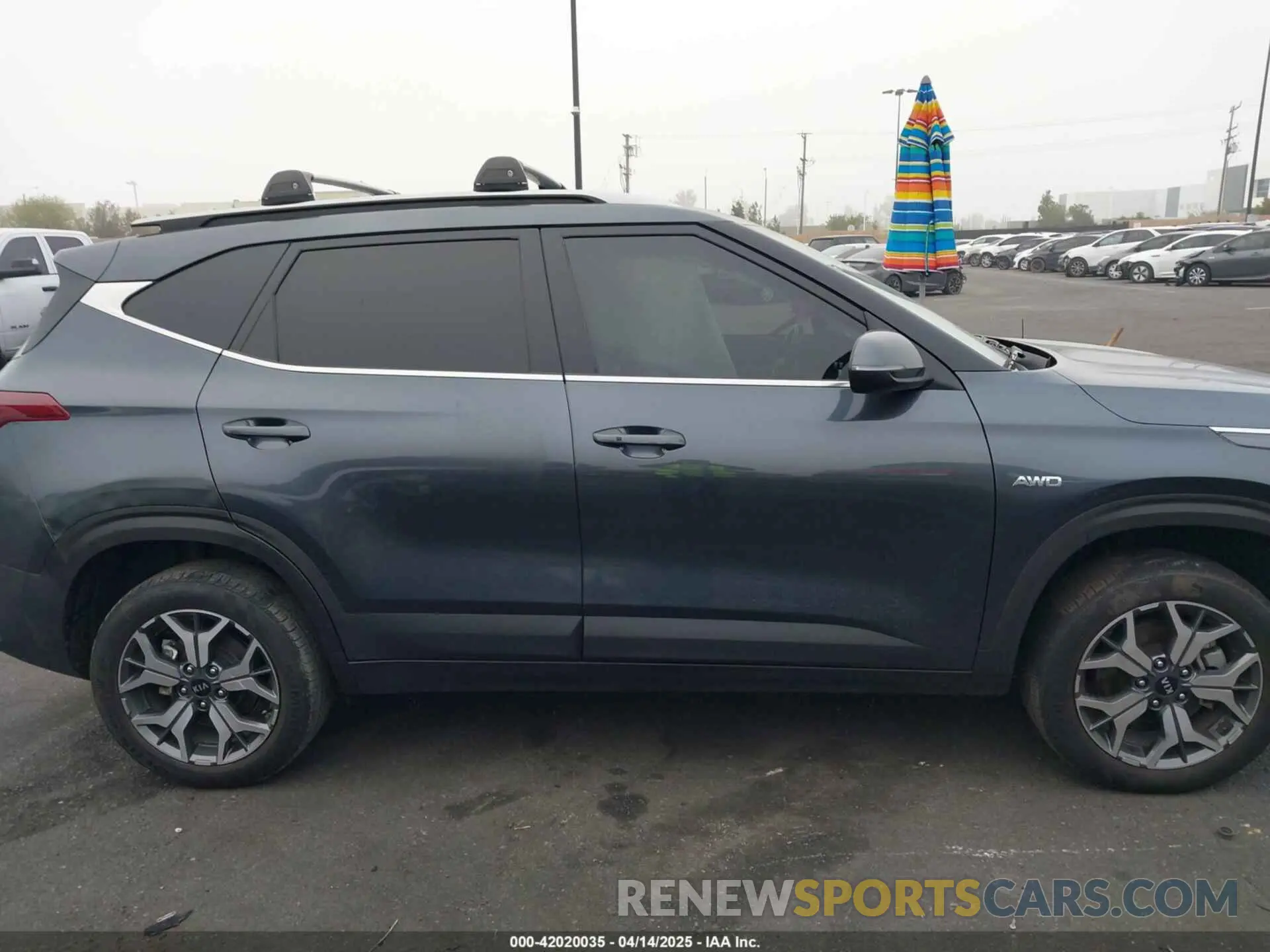 14 Photograph of a damaged car KNDERCAA7M7155081 KIA SELTOS 2021