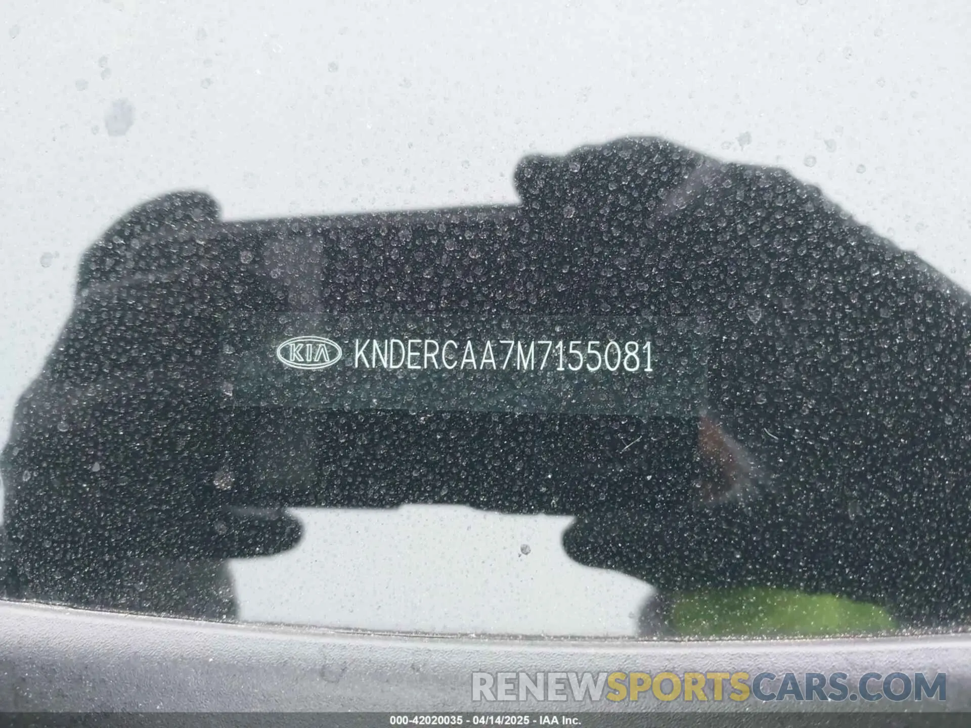 9 Photograph of a damaged car KNDERCAA7M7155081 KIA SELTOS 2021