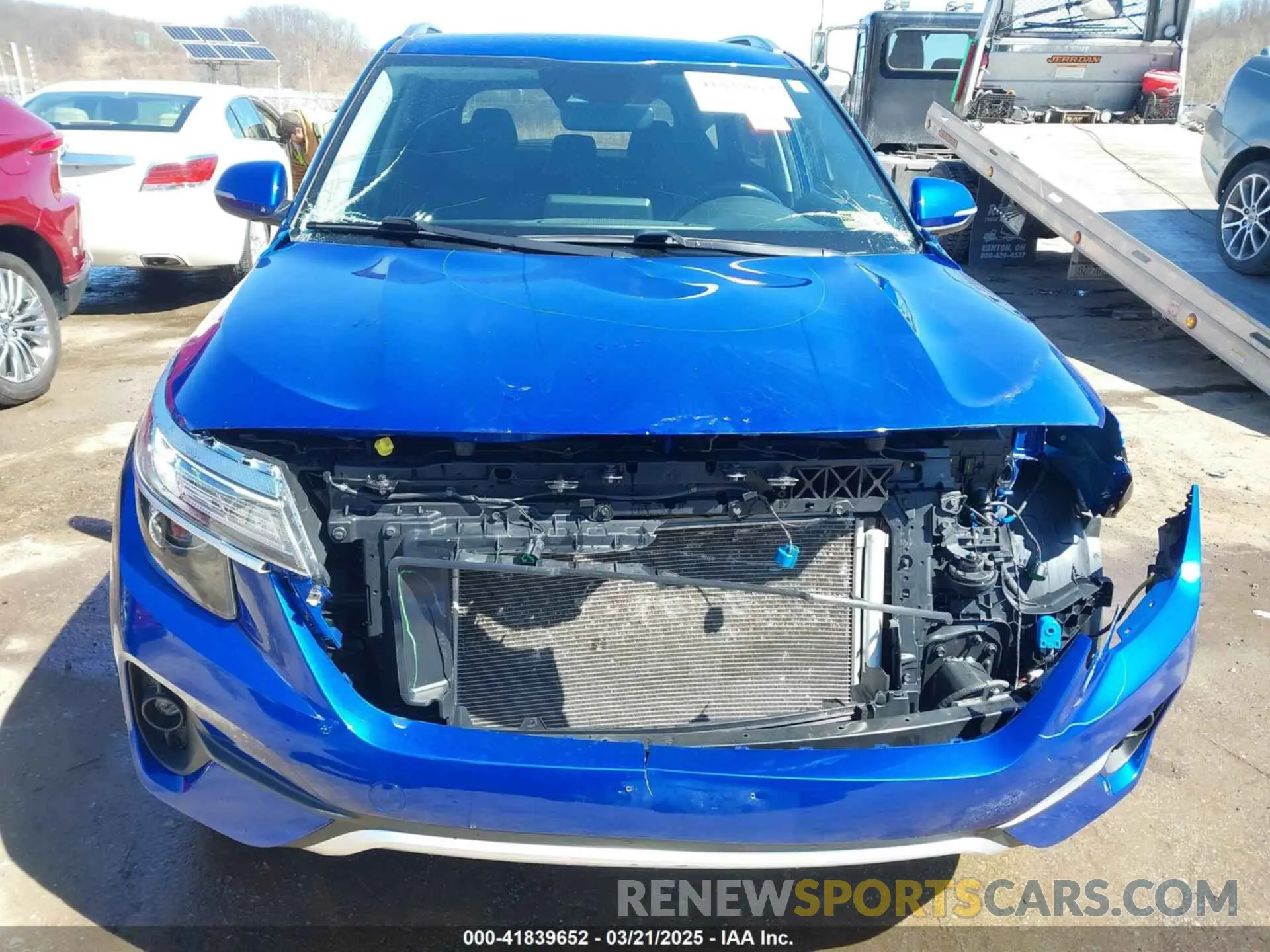 6 Photograph of a damaged car KNDERCAAXM7167273 KIA SELTOS 2021
