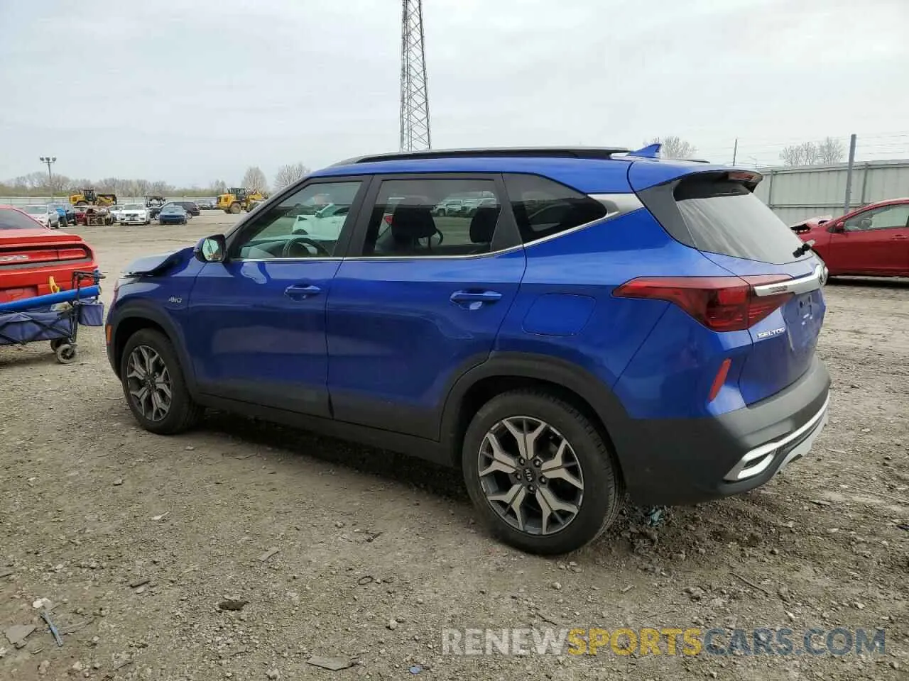 2 Photograph of a damaged car KNDERCAAXM7219257 KIA SELTOS 2021