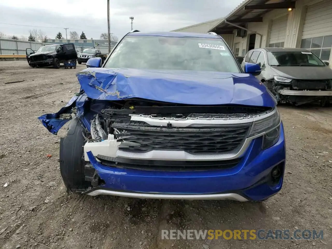 5 Photograph of a damaged car KNDERCAAXM7219257 KIA SELTOS 2021