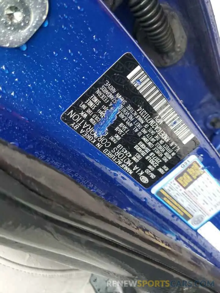 15 Photograph of a damaged car KNDETCA21M7111314 KIA SELTOS 2021