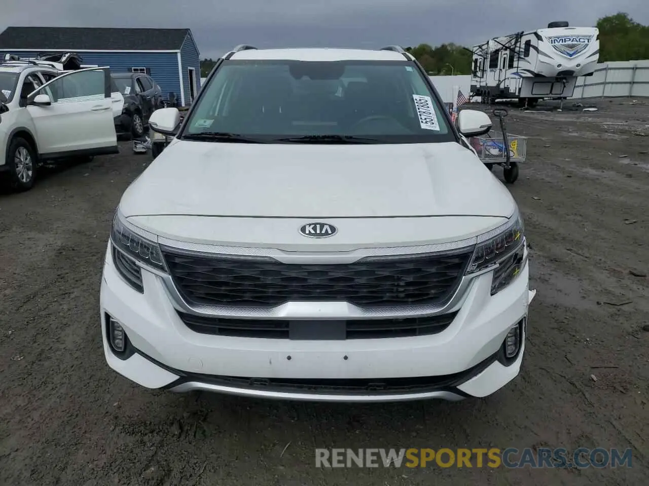 5 Photograph of a damaged car KNDETCA21M7189379 KIA SELTOS 2021