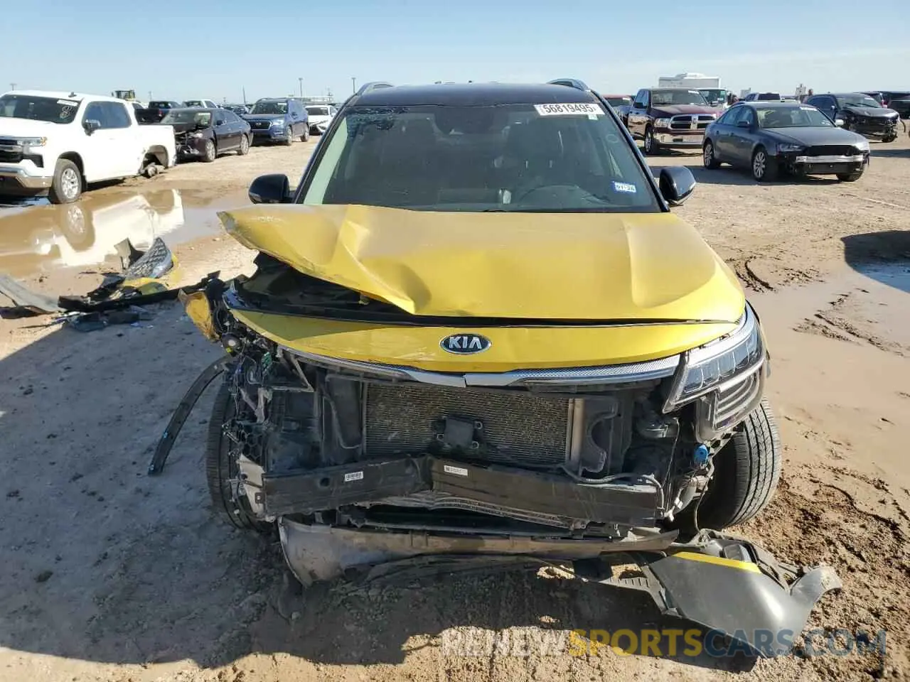 5 Photograph of a damaged car KNDETCA22M7054427 KIA SELTOS 2021