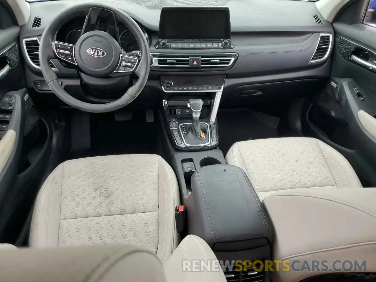 8 Photograph of a damaged car KNDETCA22M7090246 KIA SELTOS 2021