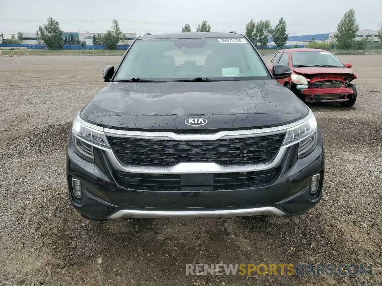 5 Photograph of a damaged car KNDETCA23M7145724 KIA SELTOS 2021
