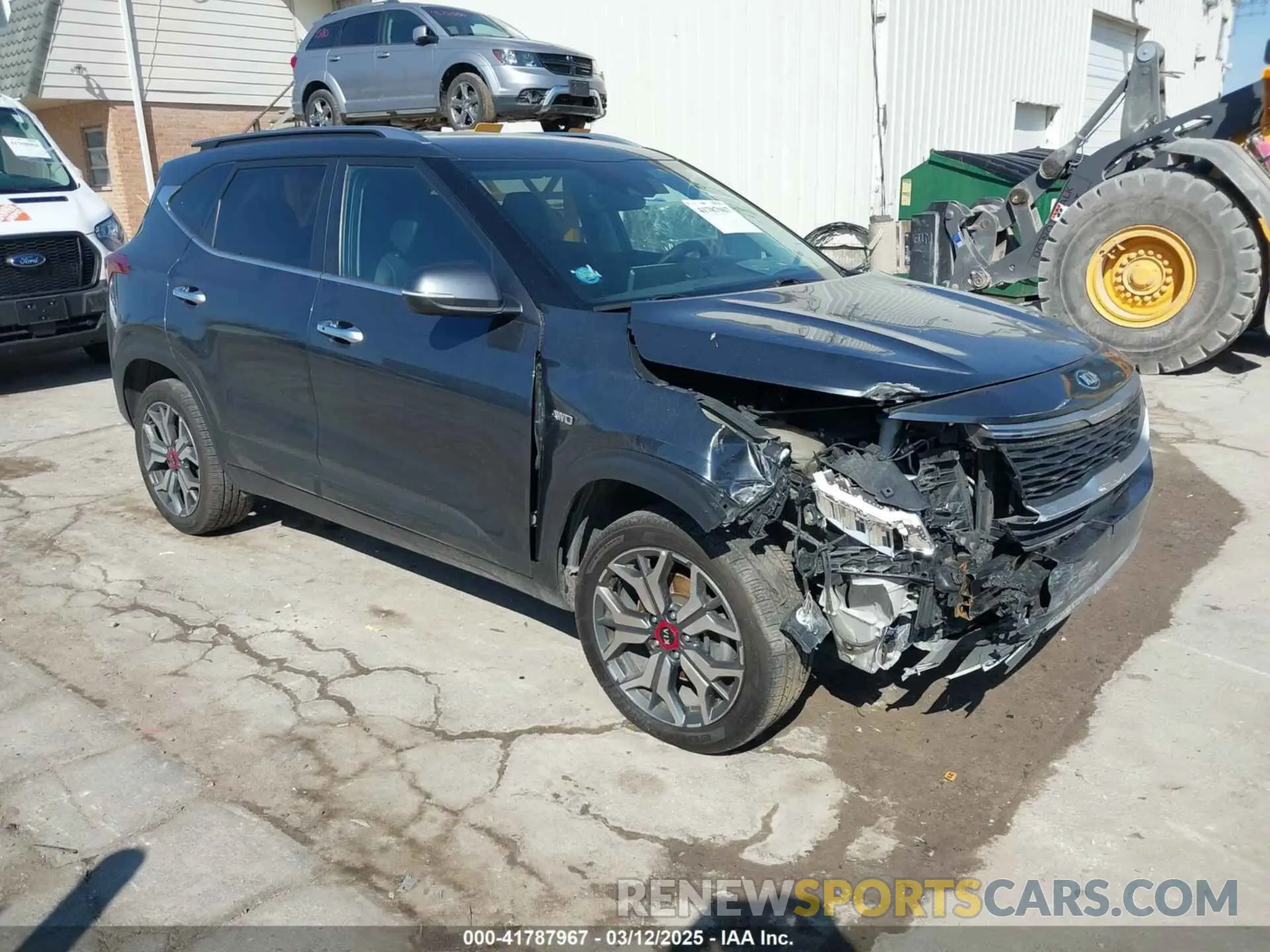 1 Photograph of a damaged car KNDETCA24M7116667 KIA SELTOS 2021