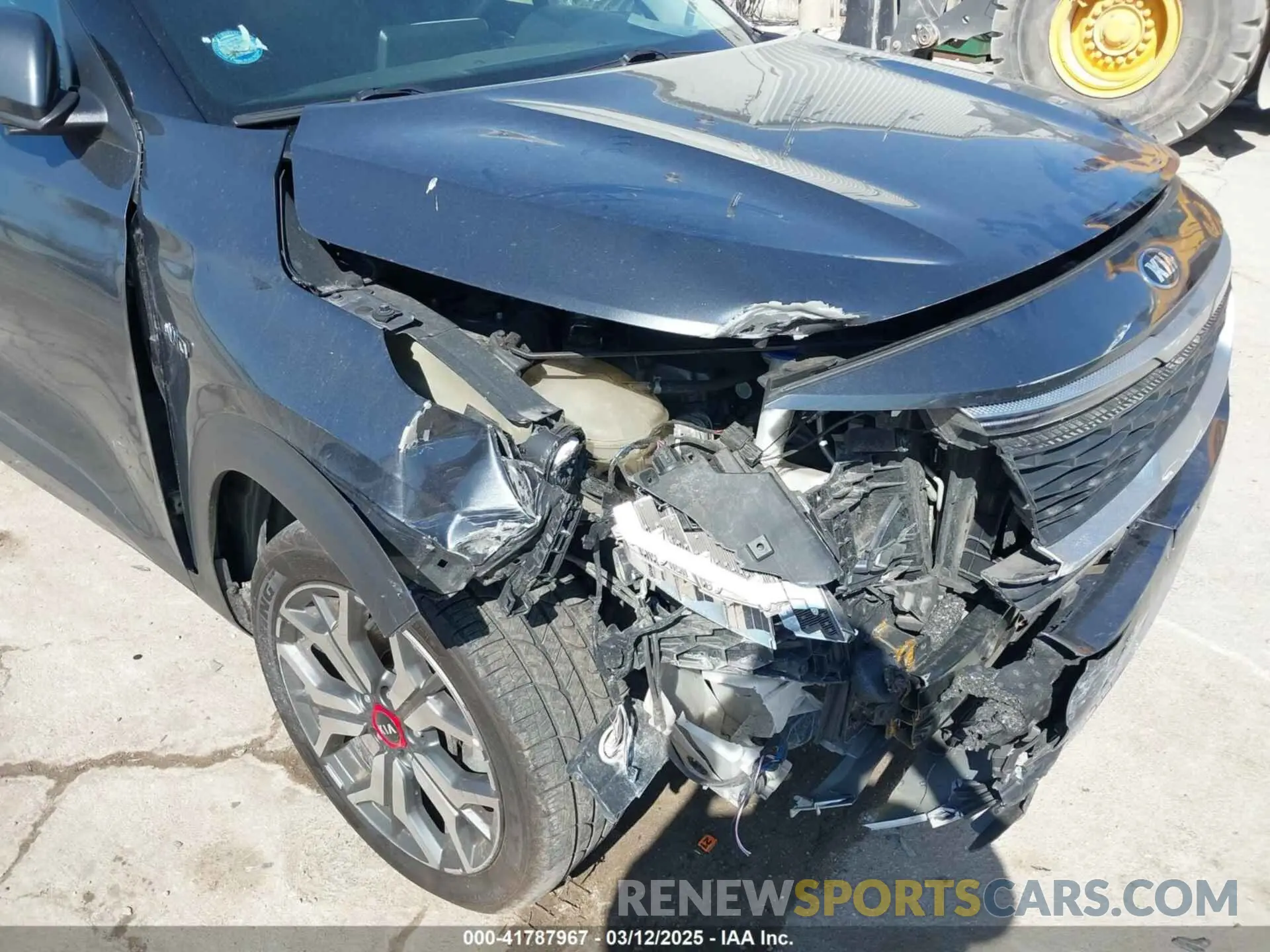 6 Photograph of a damaged car KNDETCA24M7116667 KIA SELTOS 2021