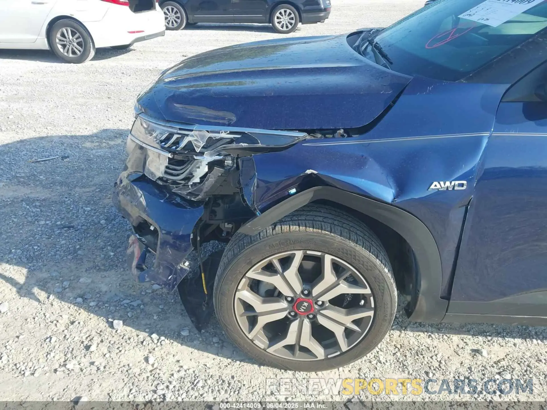 6 Photograph of a damaged car KNDETCA24M7209981 KIA SELTOS 2021