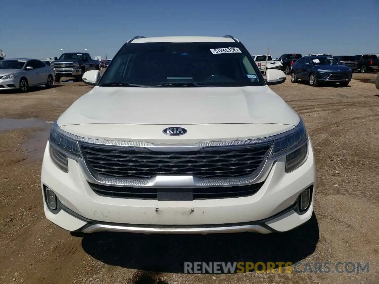 5 Photograph of a damaged car KNDETCA25M7139553 KIA SELTOS 2021