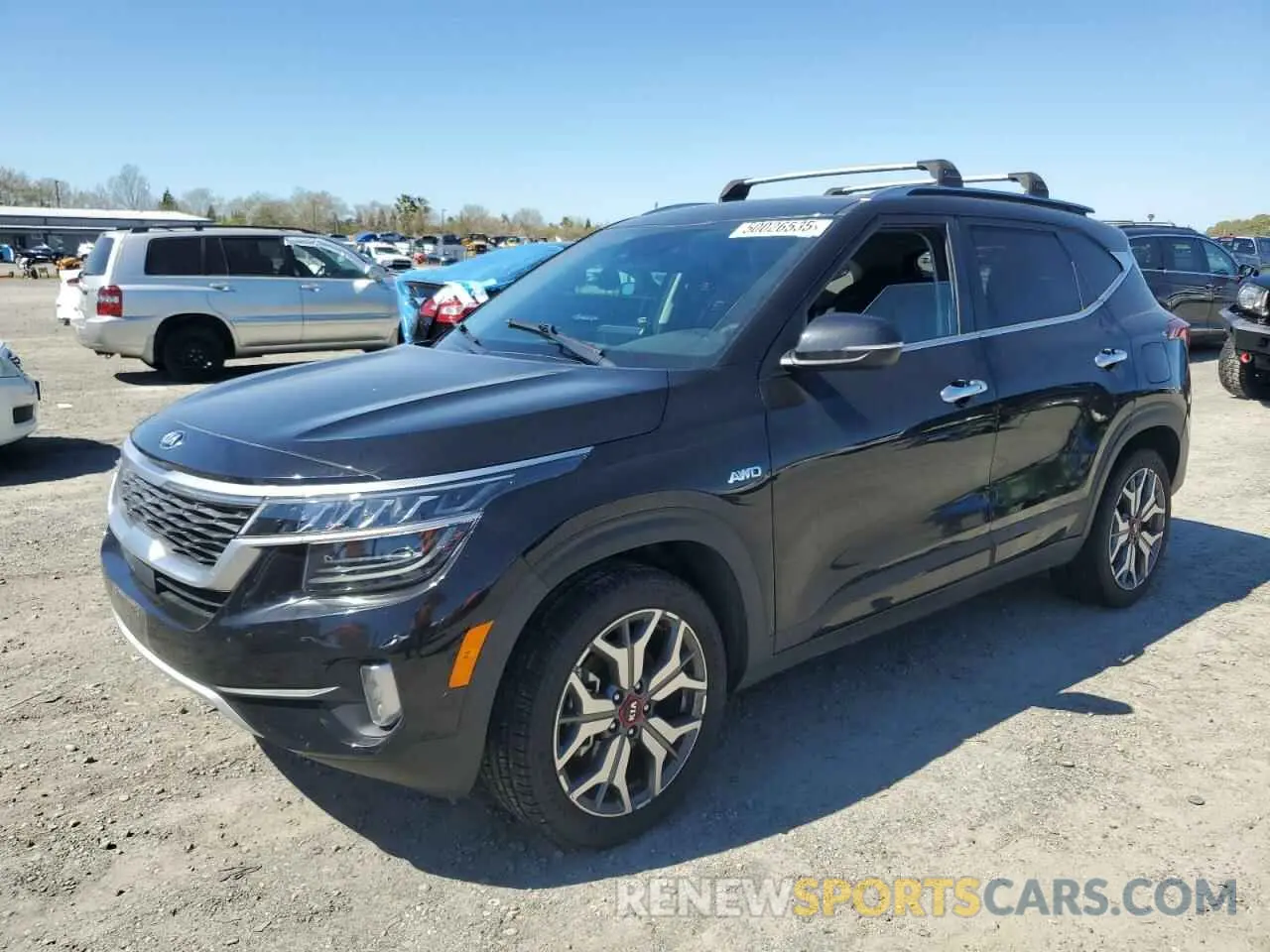 1 Photograph of a damaged car KNDETCA26M7074888 KIA SELTOS 2021