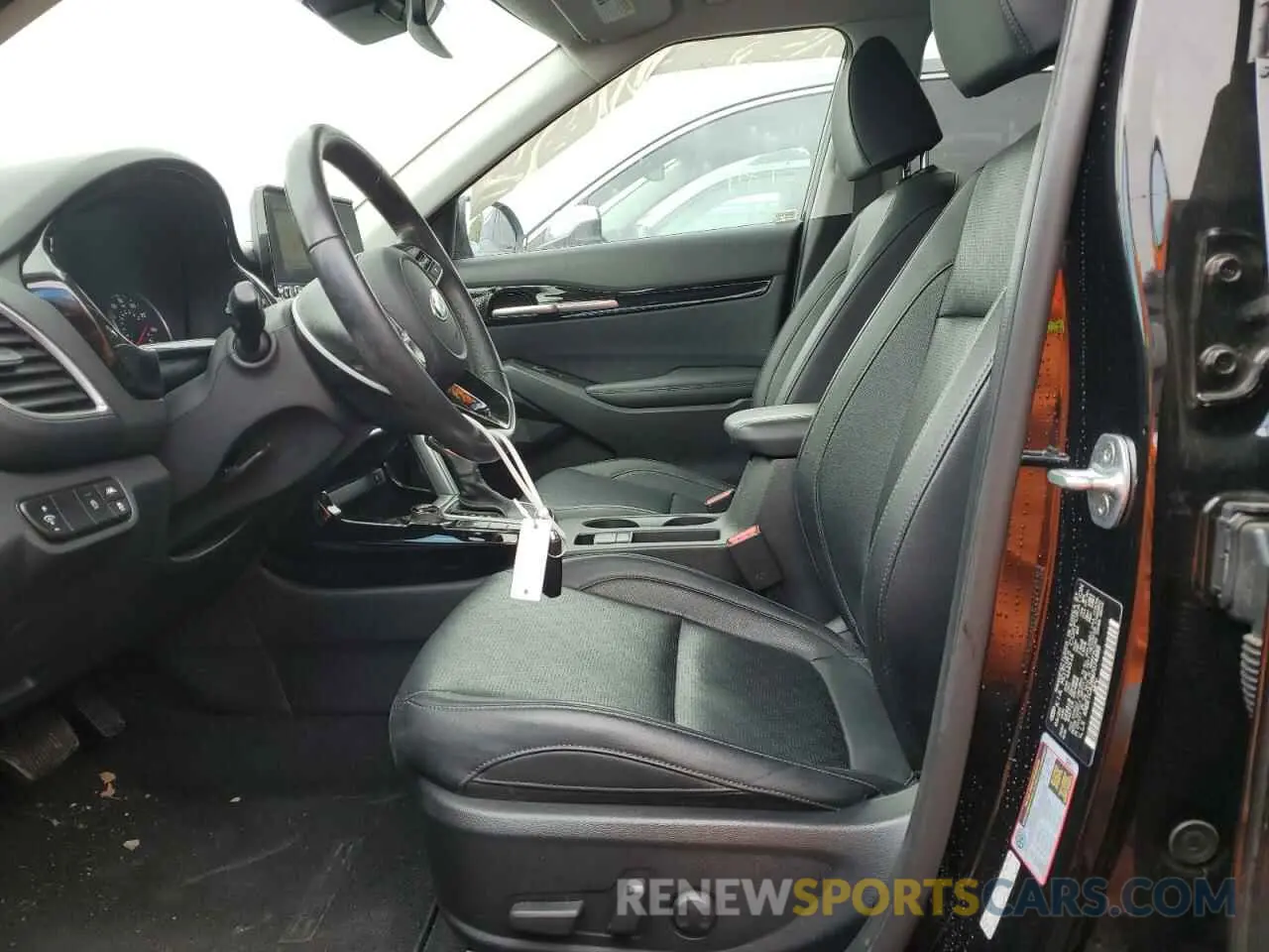 7 Photograph of a damaged car KNDETCA26M7074888 KIA SELTOS 2021