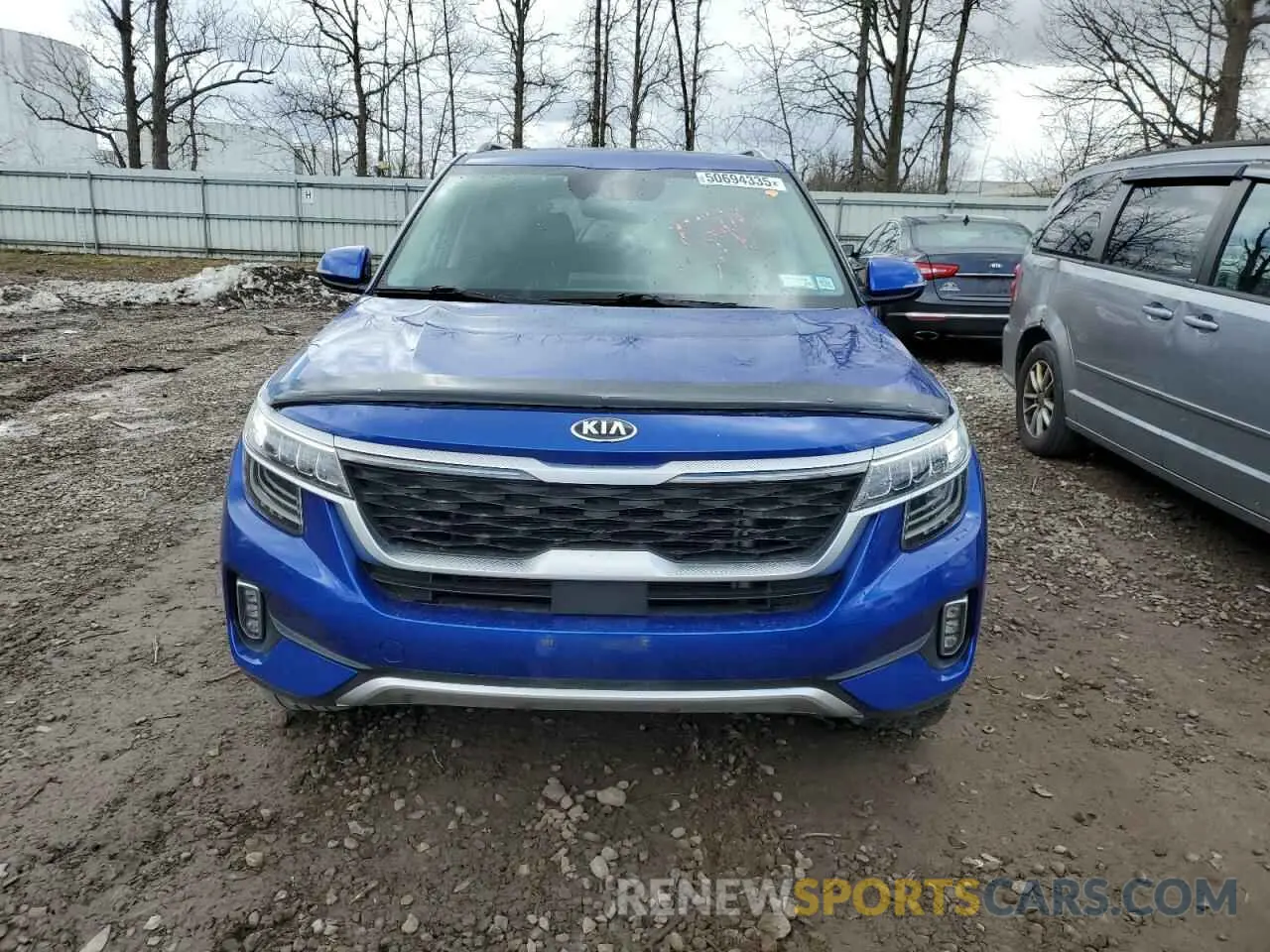 5 Photograph of a damaged car KNDETCA26M7081310 KIA SELTOS 2021