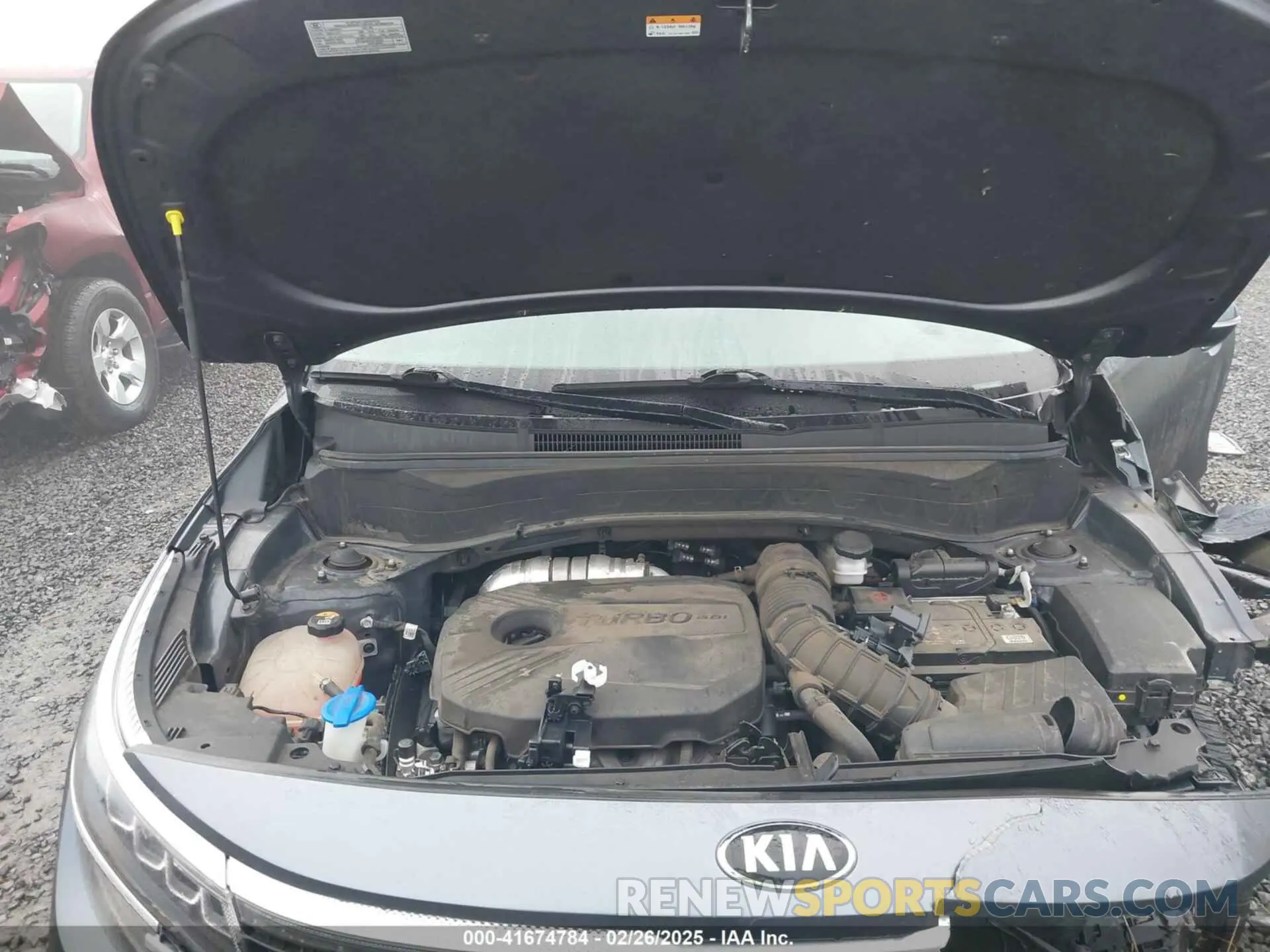 10 Photograph of a damaged car KNDETCA26M7182220 KIA SELTOS 2021