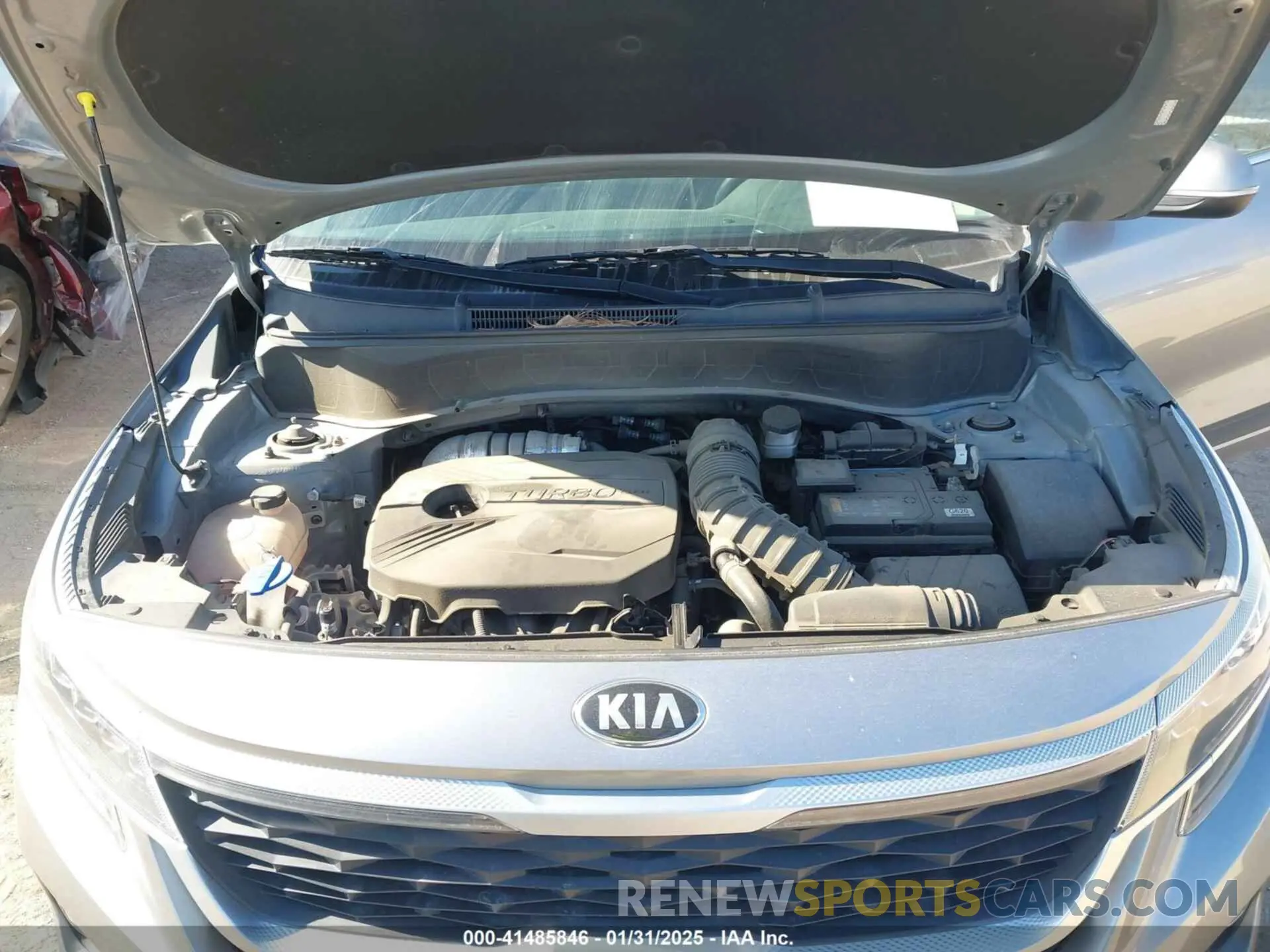10 Photograph of a damaged car KNDETCA27M7186695 KIA SELTOS 2021